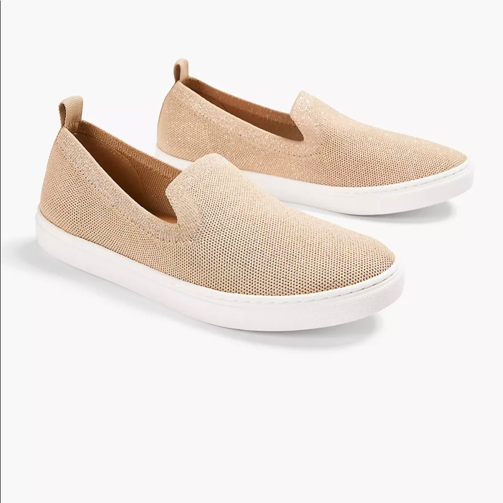 cloud knit stretch sneakers 9 W wide